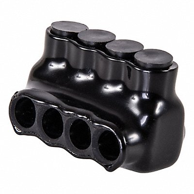 Multitap Connector 1/8 in Hex Black