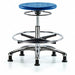 Polyurethane Stool 300 lb Cap. Blue