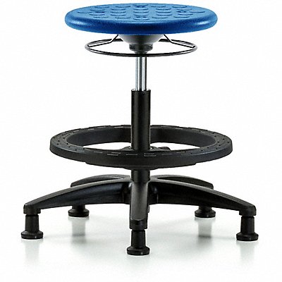 Polyurethane Stool 300 lb Cap. Blue