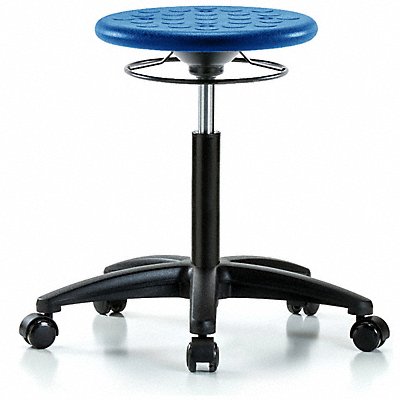 Polyurethane Stool 300 lb Cap. Blue