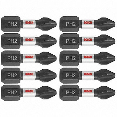 Impact Driver Bits Phillips(R) #2 PK10