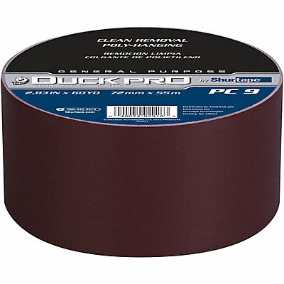 Duct Tape Burgundy 2.83 in x 60 yd