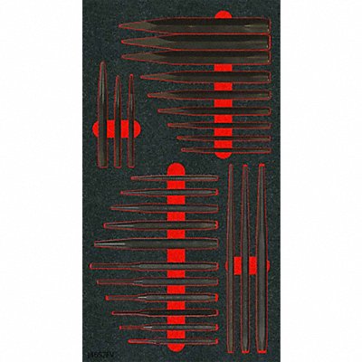 Punch and Chisel Sets Steel 26 pieces