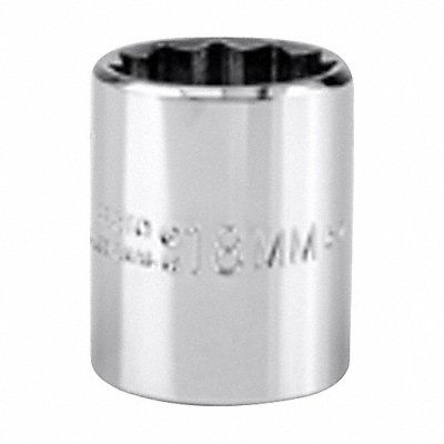 Socket Steel Chrome 18 mm