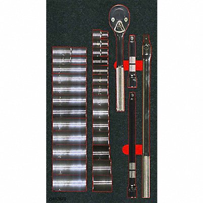 Socket Sets Head Shape Pear 30 pieces