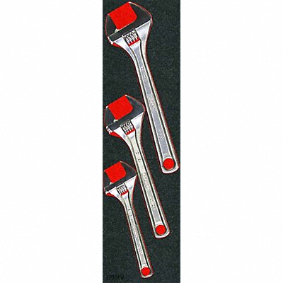 Adjustable Wrench Alloy Steel Grip Plain