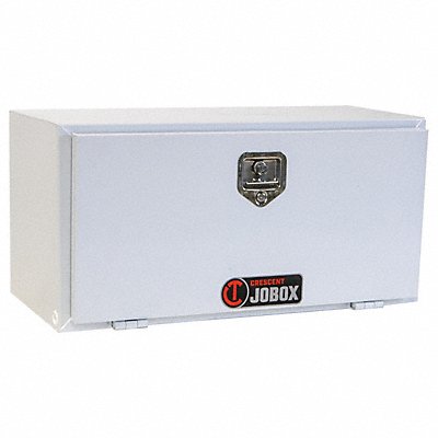 Underbody Truck Box White Hinged 18 W