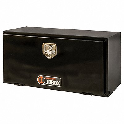 Underbody Truck Box Black Hinged Steel