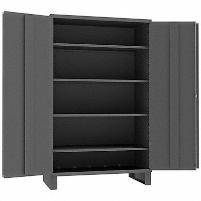 Storage Cabinet 78 x48 x24 Gray 4Shlv