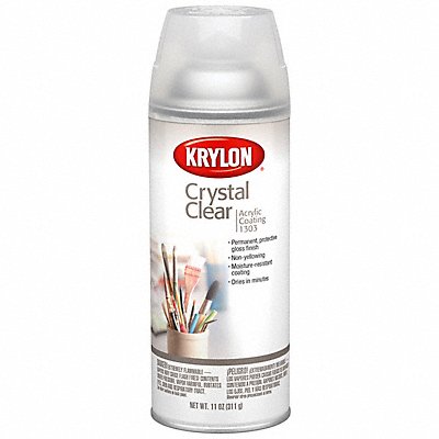 Spray Paint Crystal Clear Gloss