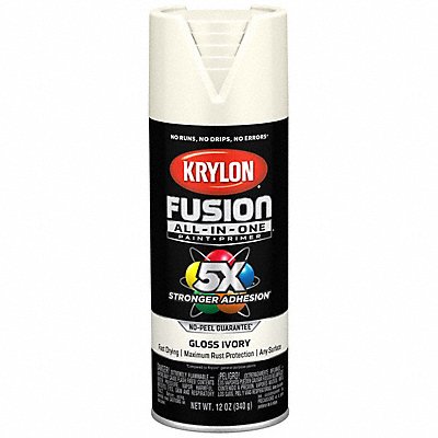 K7480 Spray Paint Ivory Gloss 12 oz.