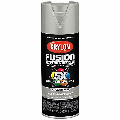 K7480 Spray Paint Smoke Gray Gloss 12 oz.