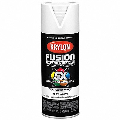 K7480 Spray Paint White Flat 12 oz.