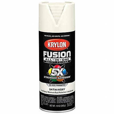 Spray Paint Ivory Satin 12 oz.