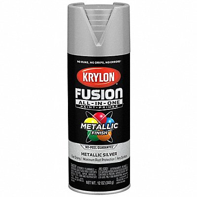 Metallic Spray Paint Silver 12 oz.