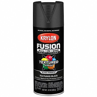 Textured Spray Paint Black 12 oz.