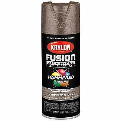 Hammered Spray Paint Brown 12 oz.