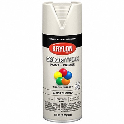 Spray Paint Gloss Almond 12 oz