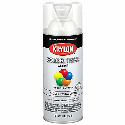 Spray Paint Gloss Crystal Clear 11 oz