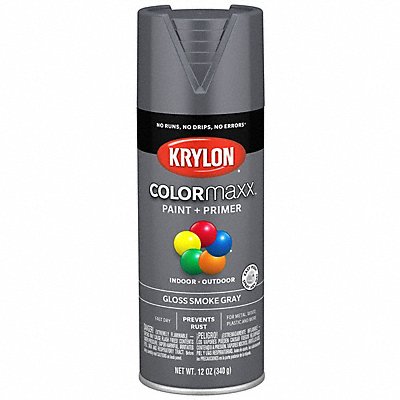 Spray Paint Gloss Smoke Gray 12 oz