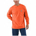 Long Sleeve Pocket T-Shirt Men s 4XL