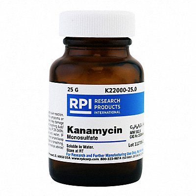 Kanamycin Monosulfate (Kanamycin A) 25g