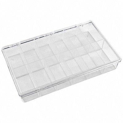 K4967 Compartment Box Snap Clear 1 13/16 in