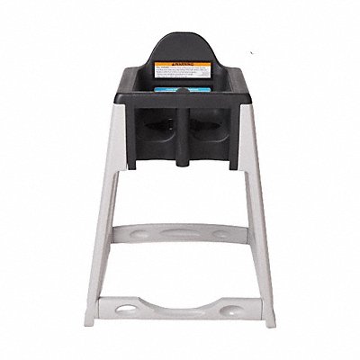 KidSitter 22 1/2 in H Black/Gray