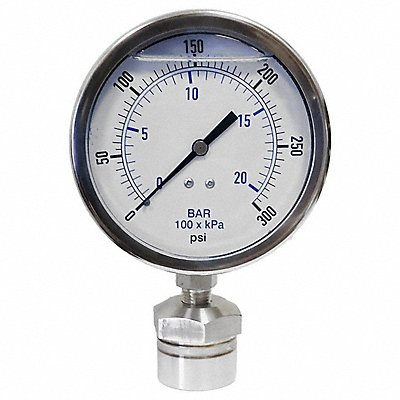 Pressure Gauge 30 to 0 Range