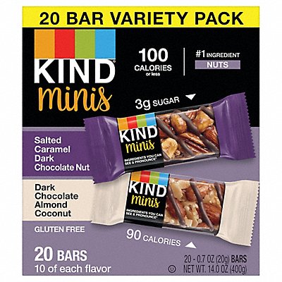 Nutrition Bars 14 oz Pack Size PK20