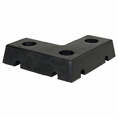 Dock Bumper 18 x 4 x 18 In Rubber