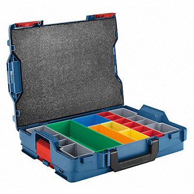 Tool Case 17 1/2 D 4 1/2 H 14 W Blue