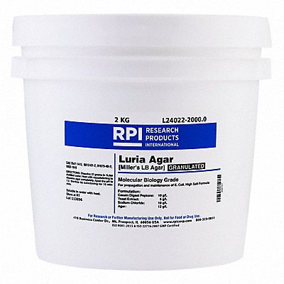 Luria Agar Granulated (Millers LB) 2kg