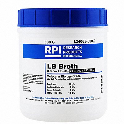 LB Broth (Lennox L) 500g PK25