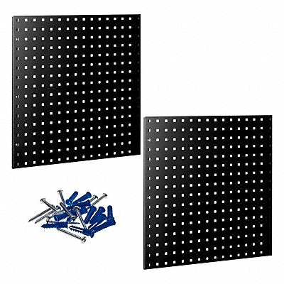 Stationary Pegboard Panels and Racks