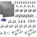 Stationary Pegboard Panels and Racks