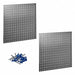 Stationary Pegboard Panels and Racks