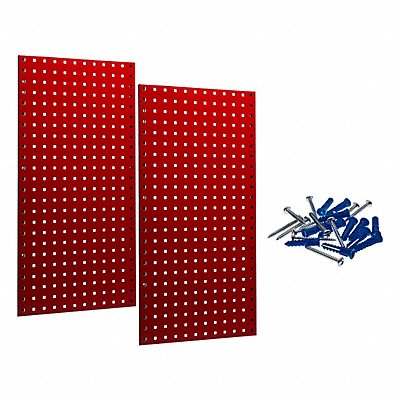 Stationary Pegboard Panels and Racks