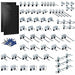 Stationary Pegboard Panels and Racks