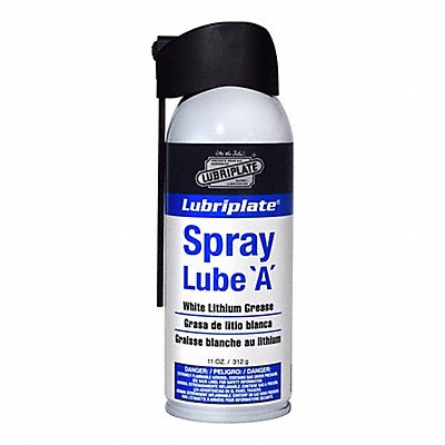 White Lithium Grease Aerosol Can 11 oz