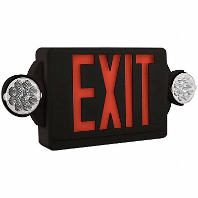 Combo Exit Fixture Black/Red