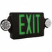 Combo Exit Fixture Black/Green