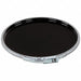 Steel Pail Lid Black Steel