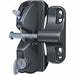 Gravity Gate Latch 2-1/8 in W Black