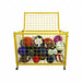 Game Ball Locker 42 inLx24 inW Yellow