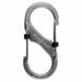 Carabiner Clip 1-31/32 in Silver