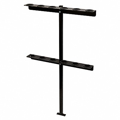 Hand Tool Rack Black Powder Coated