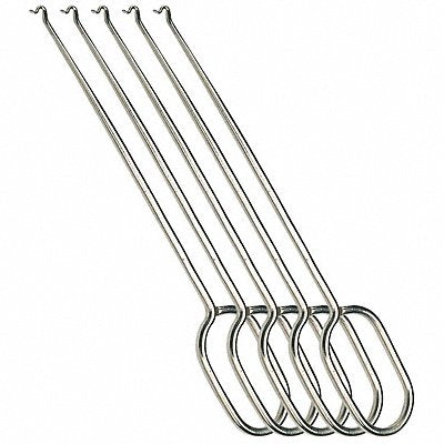 Push Hook Steel Flat 6 In PK5