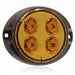 Warning Light Amber Flashing 12/24V DC