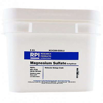 Magnesium Sulfate Anhydrous 5kg